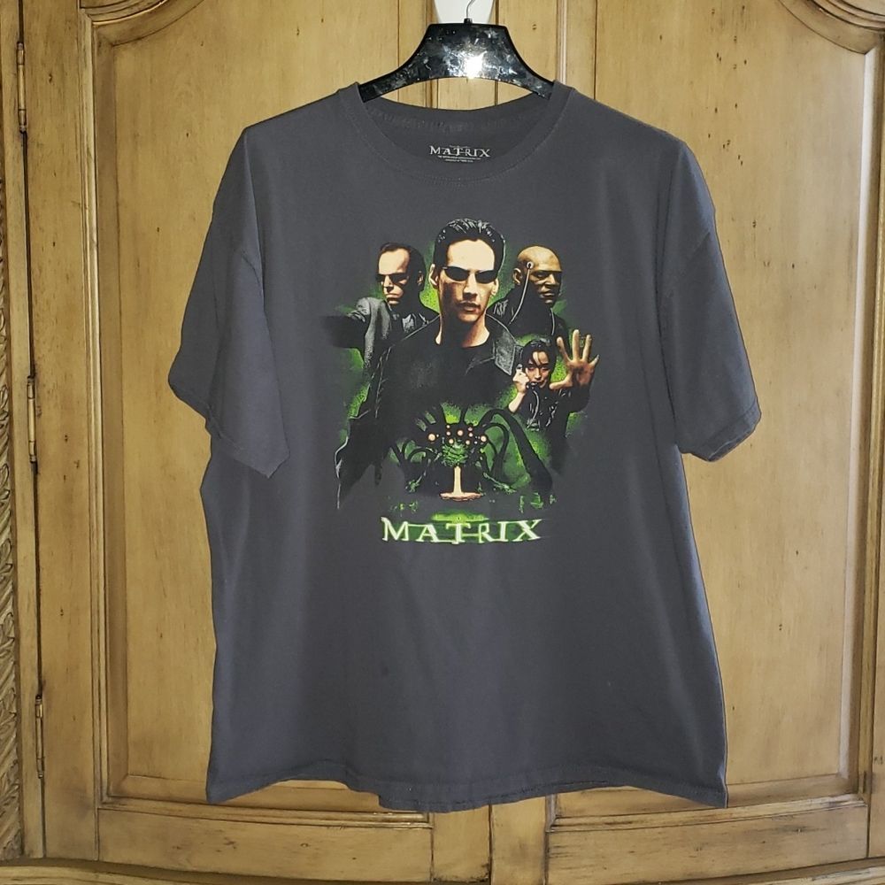 Throwback Matrix Short Sleeve Graphic Tee-Shirt